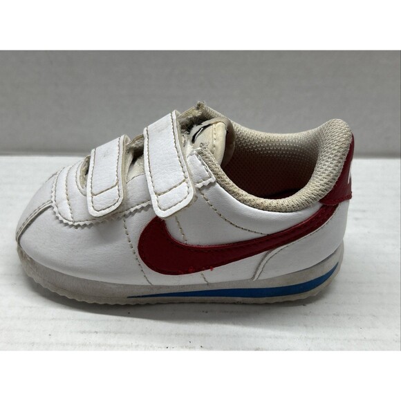 Nike Cortez Basic SL TDV OG Forrest Gump White Red 904769-103 Toddler Size 6c - Picture 8 of 14